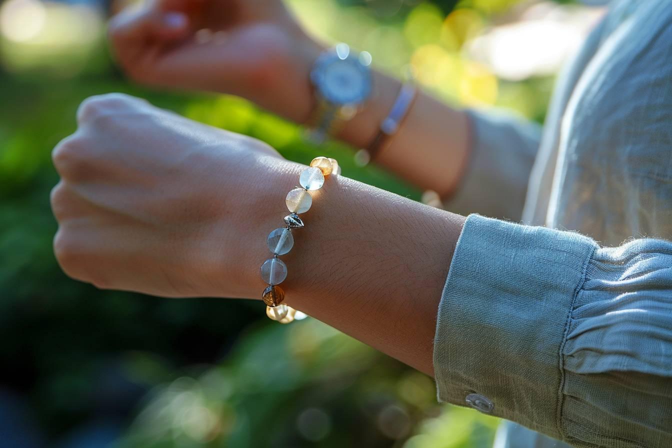 A quel poignet porter un bracelet en pierre naturel ?