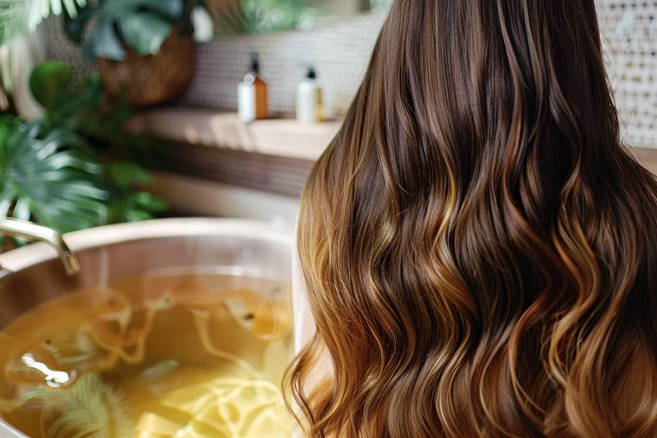 Bain d'huile pour les cheveux : comment faire