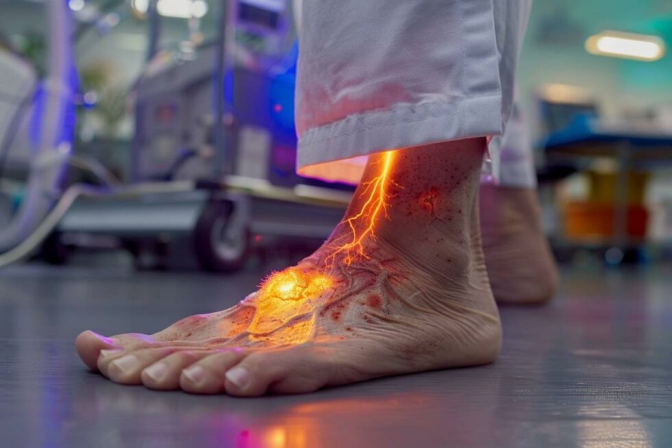 Douleur au nerf sural solutions pour le côté extérieur du pied